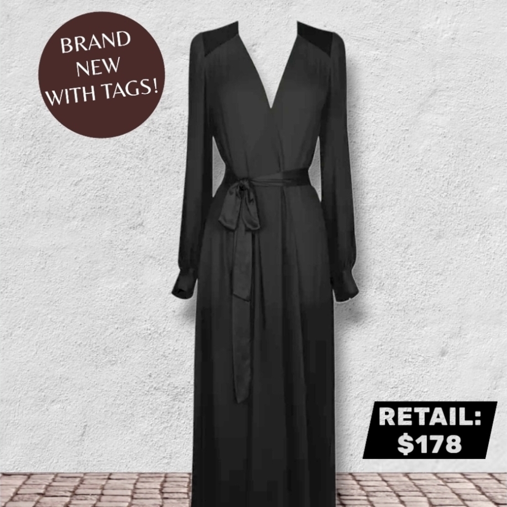 Elegant Black Maxi Dress